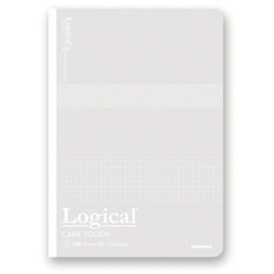 ロジカル ケアタッチ 抗ウイルス表紙ノート セミB5 30枚 方眼5mm NB511S