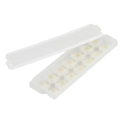 ポンッと氷が取りやすい 蓋付 アイストレー LD-207