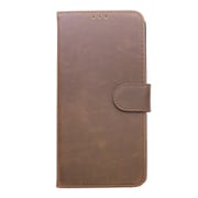 IQ-SU1-R9T-DBR [Xiaomi Redmi 9T手帳型ケース ダークブラウン]