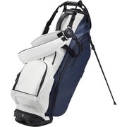 VESSEL Player 3.0 Stand WH/NV DOUBLE [キャディバッグ 8.5型（47インチ対応） ダブルストラップモデル]