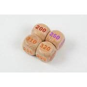 ダメージダイス 拡張セット 4個入り 木製 [トレーディングカード用品]