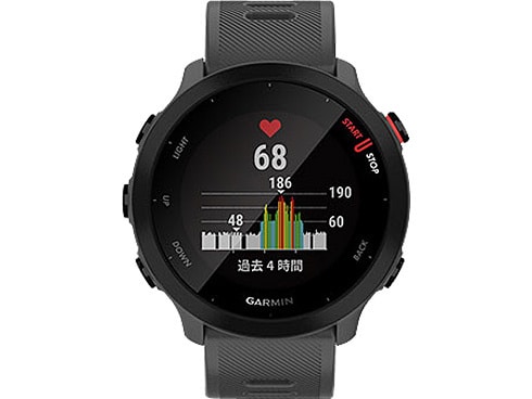 ガーミン GARMIN ForeAthlete 55 Grey (フォアアスリート 55 グレー) 42mm シリコンバンド GPSランニングウォッチ  010-02562-43 通販【全品無料配達】 - ヨドバシ.com