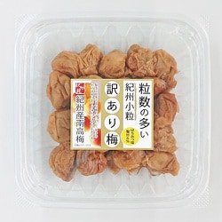 粒数の多い紀州小粒訳あり梅 はちみつ味 塩分6％