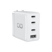 LilNob GaN 65W ACアダプター（3USB-C & 1USB-A） ホワイト CIO-G65W3C1A-WH