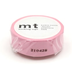 マスキングテープ mt 幅15mm×7m巻 1P ローズピンク MT01P185R
