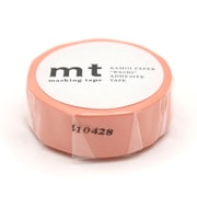 マスキングテープ mt 幅15mm×7m巻 1P サーモンピンク MT01P188R