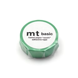 マスキングテープ mt 幅15mm×7m巻 1P 若緑 MT01P190R