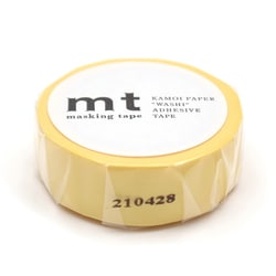 マスキングテープ mt 幅15mm×7m巻 1P たまご MT01P193R