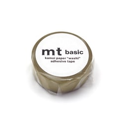 マスキングテープ mt 幅15mm×7m巻 1P 金 MT01P205R