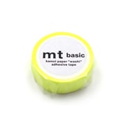 マスキングテープ mt 幅15mm×7m巻 1P ショッキングイエロー MT01P228R