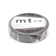 MTEX1P200 [マスキングテープ mt 幅10mm×7m巻 ex 黒地定規]