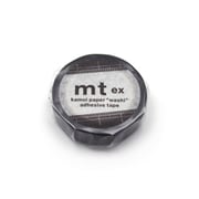 マスキングテープ mt 幅10mm×7m巻 ex 黒地定規 MTEX1P200