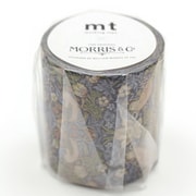 マスキングテープ mt 幅50mm×7m巻 Morris & Co. Strawberry Thief Indigo/Mineral MTWILL26