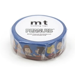マスキングテープ mt 幅15mm×7m巻 Peanuts みんなでおしゃべり MTPNUT01