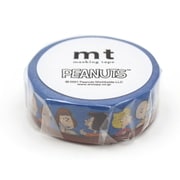 マスキングテープ mt 幅15mm×7m巻 Peanuts みんなでおしゃべり MTPNUT01