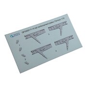 P32001 F-14A トムキャット 垂直尾翼補強板 3Dデカール （タミヤ用） [1/32スケール ディテールアップパーツ]