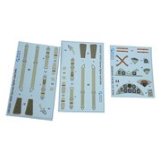 32016 Bu131 内装3Dデカール （ICM用） [1/32スケール ディテールアップパーツ]