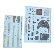 32029 Bf109G-6 内装3Dデカール （レベル用） [1/32スケール ディテールアップパーツ]