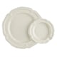 プレート 22cm コンビ ファムプレート Fam Plate 皿 食器 洋食器 陶器 日本製 ラテホワイト FAM-PC-LW