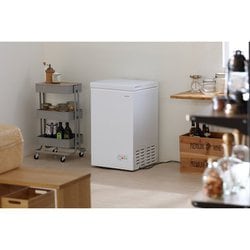 アイリスオーヤマ 冷凍庫 上開き 63L 直冷式 ICSD-6A-W 冷凍庫63L｜上開き｜冷凍庫｜大型家電｜電化製品｜商品情報
