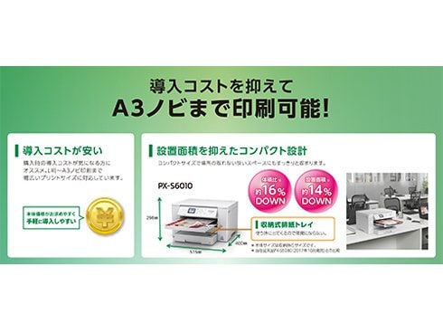 ヨドバシ.com - エプソン EPSON PX-S6010 [A3カラーインクジェット