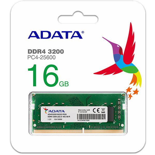 AD4S320016G22-RGN [PC4-25600 （DDR4-3200）対応 16GB 260pin DDR4 SDRAM SO-DIMM]