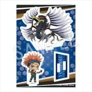 遊☆戯☆王シリーズ アクリルフィギュアスタンド 2020 Winter fair Ver. クロウ・ホーガン＆ブラックフェザー・ドラゴン [キャラクターグッズ]