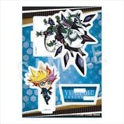 遊☆戯☆王シリーズ アクリルフィギュアスタンド 2020 Winter fair Ver. プレイメーカーファイアウォール・ドラゴン・ダークフルード [キャラクターグッズ]