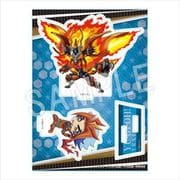 遊☆戯☆王シリーズ アクリルフィギュアスタンド 2020 Winter fair Ver. Soulburner＆転生炎獣ヒートライオ [キャラクターグッズ]