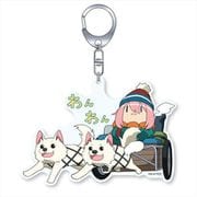 ゆるキャン△ SEASON2 きゃらいど アクリルキーホルダー なでしこ on わんわんリアカー [キャラクターグッズ]