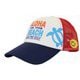 BTG CAP CP006 NV/RD [ゴルフキャップ ALOHA ON THE BEACHメッシュキャップ 57～59cm ネイビー/レッド]