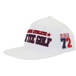 BTG CAP CP008 WH [ゴルフキャップ 平つばキャップ 57～59cm ホワイト]