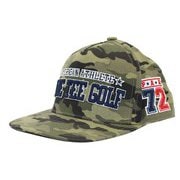 BTG CAP CP008 CAMO [ゴルフキャップ 平つばキャップ 57～59cm カモ]