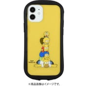 SIM-03A [iPhone 12 mini 用 ハイブリッドクリアケース ザ・シンプソンズ 集合]