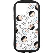 MF-157A [iPhone 12 mini 用 ハイブリッド クリアケース maruko meets miffy 総柄]