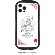 DN-844B [iPhone 12/12 Pro 用 ハイブリッド クリアケース ディズニーキャラクター ふしぎの国のアリス ハートのトランプ]