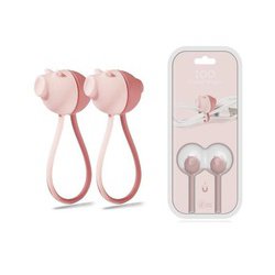 マグネット付き シリコン製 アニマルケーブルクリップ ブタ zoocable Pig_PK