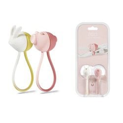 マグネット付き シリコン製 アニマルケーブルクリップ ブタ/ウサギ zoocable Pig_Rabbit