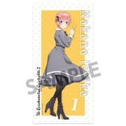 五等分の花嫁∬ 描き下ろしマイクロファイバーバスタオル クラシカル ver. 中野 一花 [キャラクターグッズ]