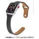 IQ-AWTHL40-BK [Apple Watch レザーナローバンド 40/38mm ブラック]