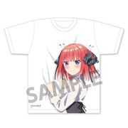 五等分の花嫁∬ 描き下ろし 抱きつかれTシャツ L クラシカル ver. 中野 二乃 [キャラクターグッズ]