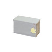 SKL-BS-GY [収納ボックス スッキリコ 布 フタ付き S 幅15×奥行33×高さ20（cm） グレー]