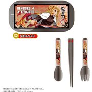 KY-91Ｄ 鬼滅の刃 クリアカトラリーセット2 D 煉獄杏寿郎 [キャラクターグッズ]