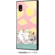 Galaxy A21 用 耐衝撃ケース KAKU ハイブリッド ムーミン コミック 1 IQ-AGA21K3TB/MT009