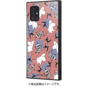 Galaxy A51 5G 用 耐衝撃ケース KAKU ハイブリッド ムーミン パターン 1 IQ-AGA51K3TB/MT012