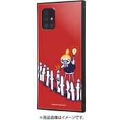 Galaxy A51 5G 用 耐衝撃ケース KAKU ハイブリッド ムーミン リトルミイとニョロニョロ IQ-AGA51K3TB/MT013