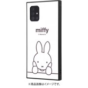 Galaxy A51 5G 用 耐衝撃ケース KAKU ハイブリッド ミッフィー thinking 1 IQ-BGA51K3TB/MF001