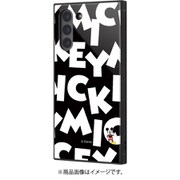 Galaxy S21 5G 用 耐衝撃ケース KAKU ハイブリッド ディズニーキャラクター I AM ミッキーマウス IQ-DGS21K3TB/MK007
