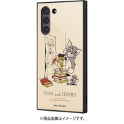 Galaxy S21 5G 用 耐衝撃ケース KAKU ハイブリッド トムとジェリー 授業 IQ-WGS21K3TB/TJ012