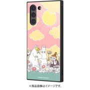 Galaxy S21 5G 用 耐衝撃ケース KAKU ハイブリッド ムーミン コミック 1 IQ-AGS21K3TB/MT009